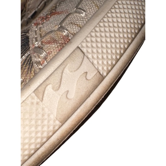 Billabong Cruiser Floral Print‎ Canvas Slip On Shoes Women's Size 7.5 - Picture 5 of 6